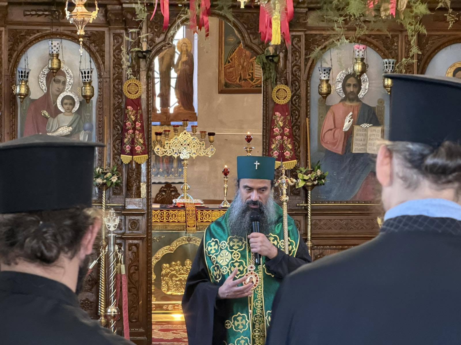 Посещение на Българския патриарх Даниил в Кремиковския манастир 10 a08
