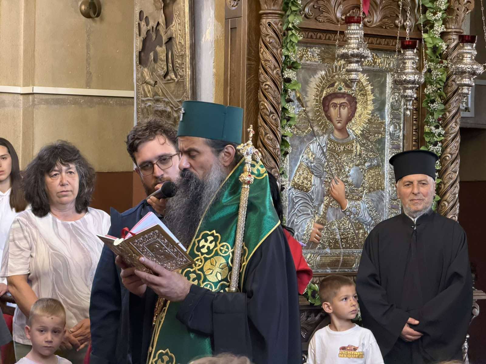 Посещение на Българския патриарх Даниил в Кремиковския манастир 11 a09
