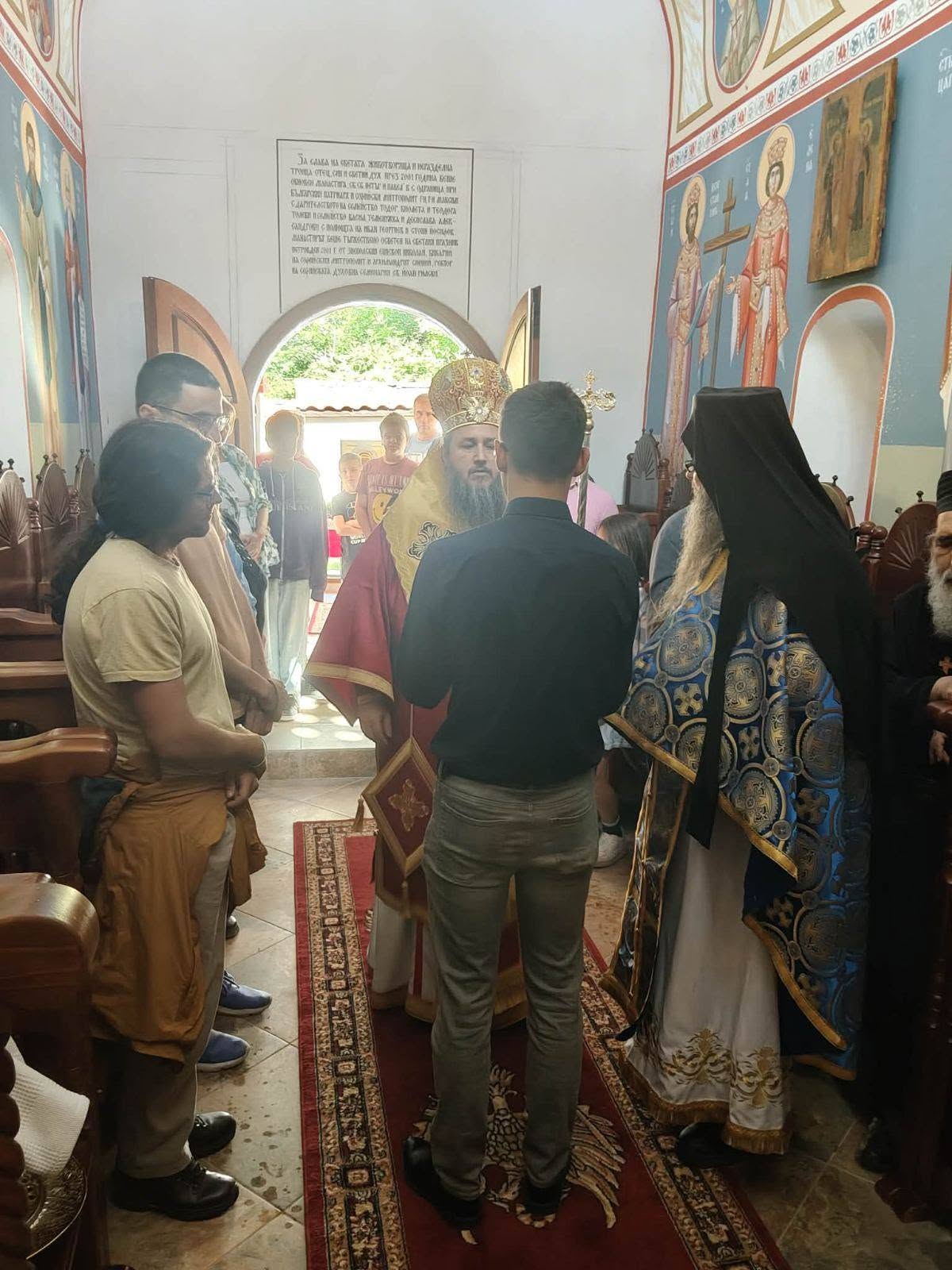 Архиерейска литургия в Одранишкия манастир „Св. апостоли Петър и Павел“ 7 06