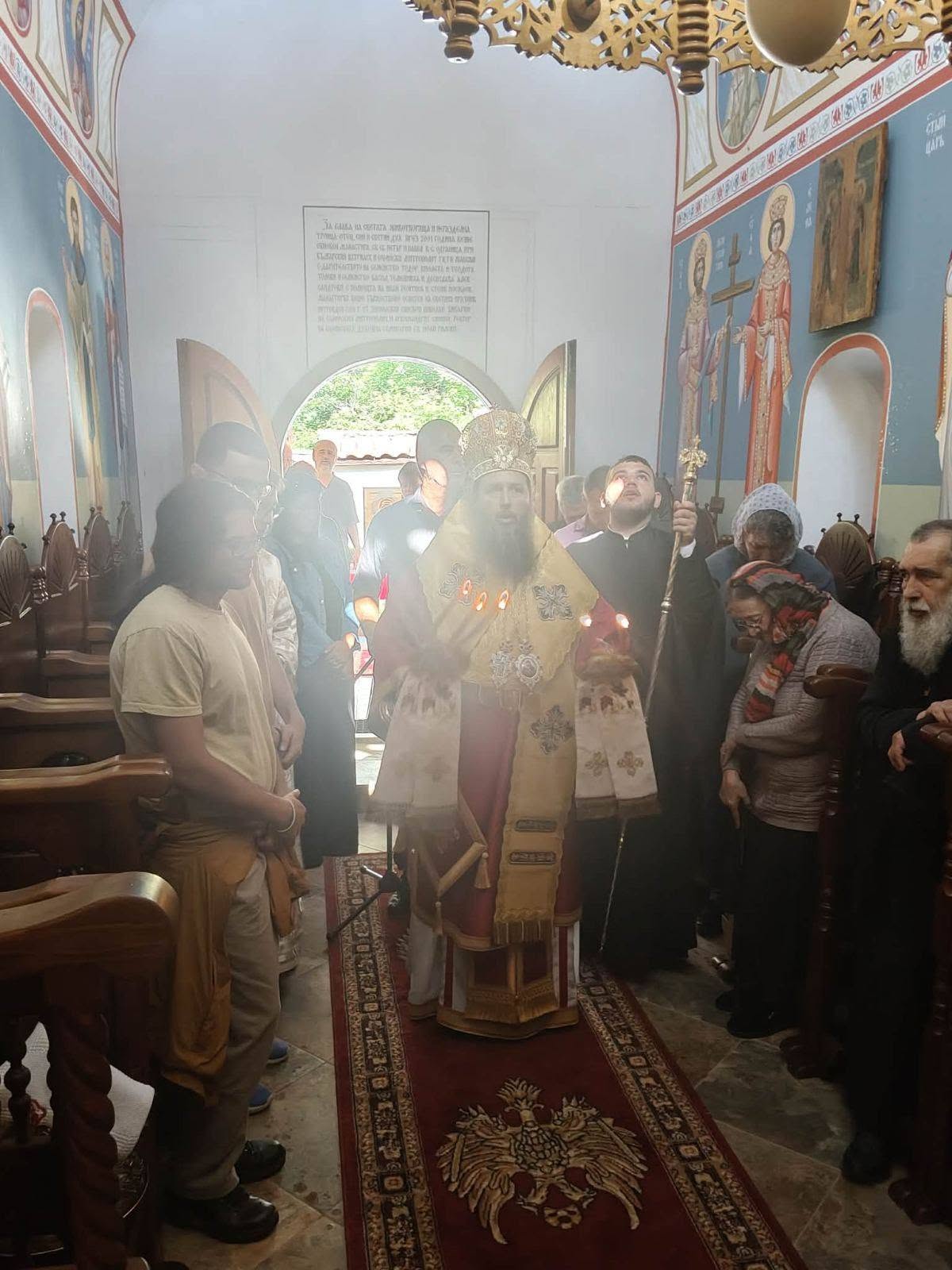 Архиерейска литургия в Одранишкия манастир „Св. апостоли Петър и Павел“ 8 07