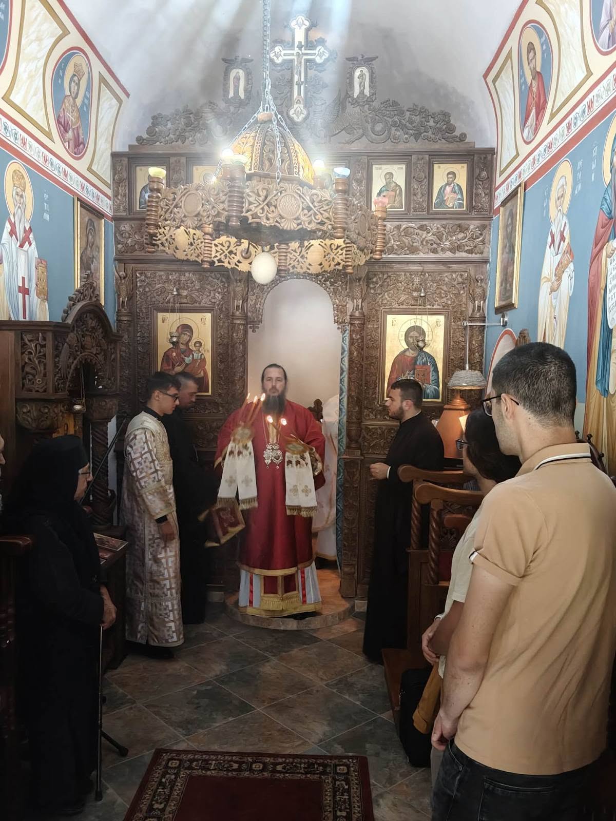 Архиерейска литургия в Одранишкия манастир „Св. апостоли Петър и Павел“ 14 13