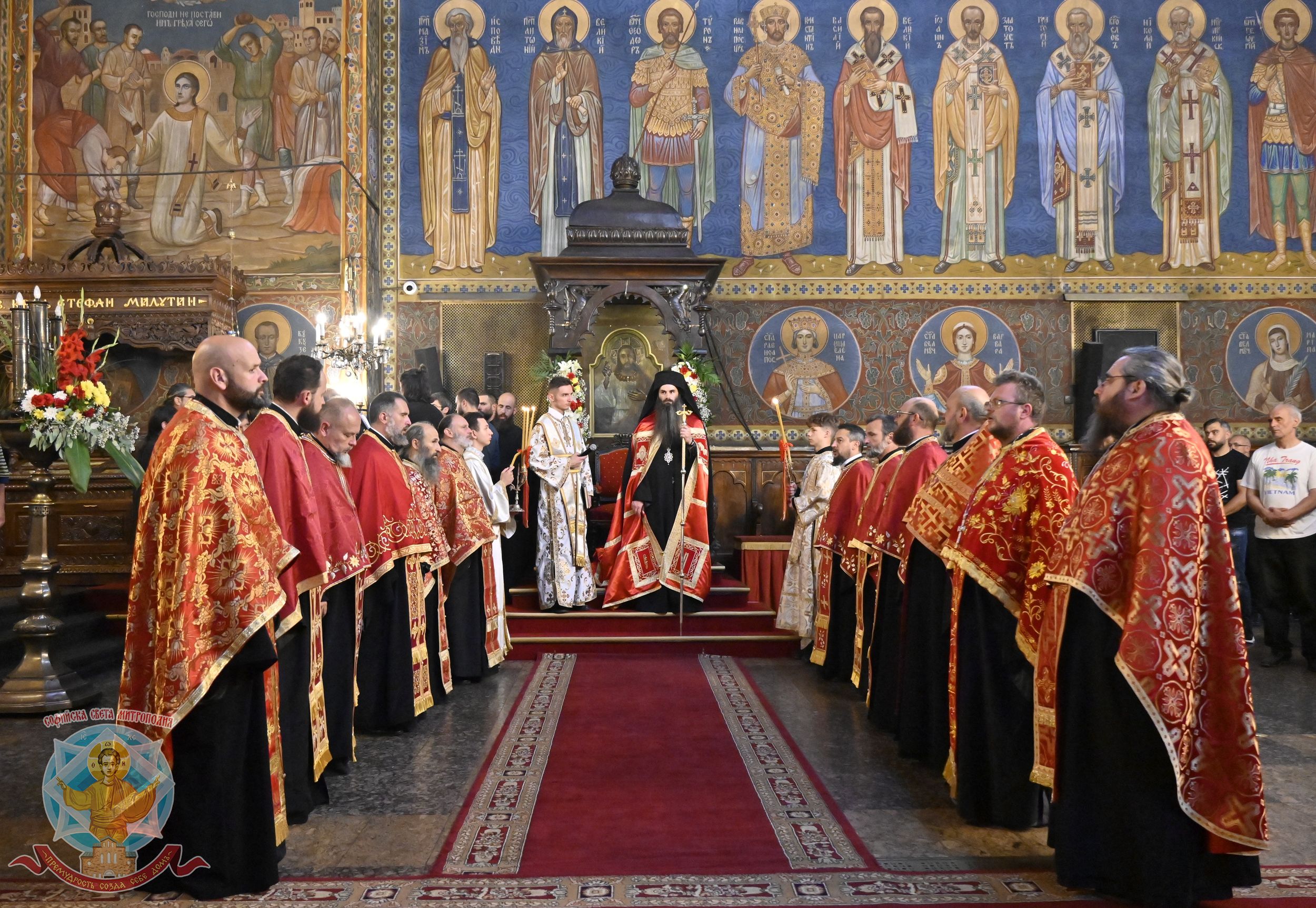 Архиерейска вечерня за празника на св. Неделя в митрополитския катедрален храм „Св. вмчца Неделя“