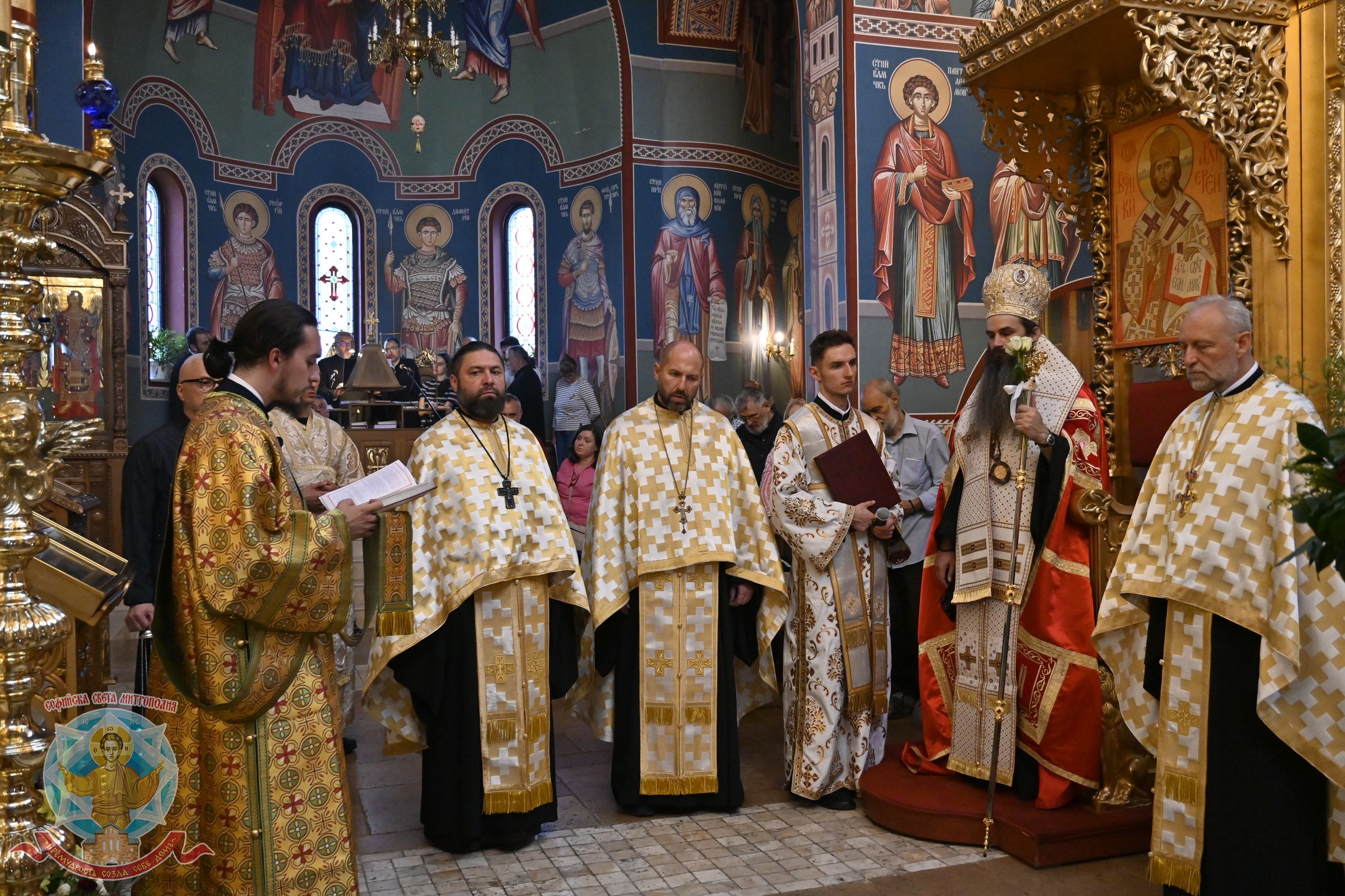 Архиерейска вечерня за празника Въздвижение на Светия и Животворящ Кръст Господен в „Лозенец“
