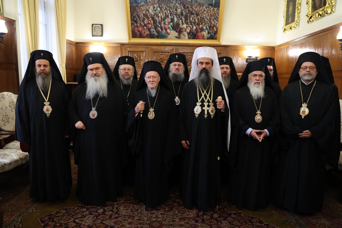 Посрещане на Вселенския патриарх Вартоломей за тържествата по повод 1150 години от рождението и 1080 години от успението на свети Йоан Рилски