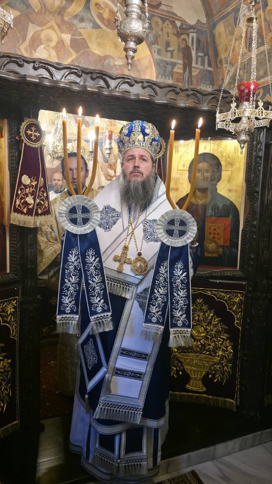 Архиерейска литургия, литийно шествие и водосвет в Искрецкия манастир „Успение Богородично“ 20 19