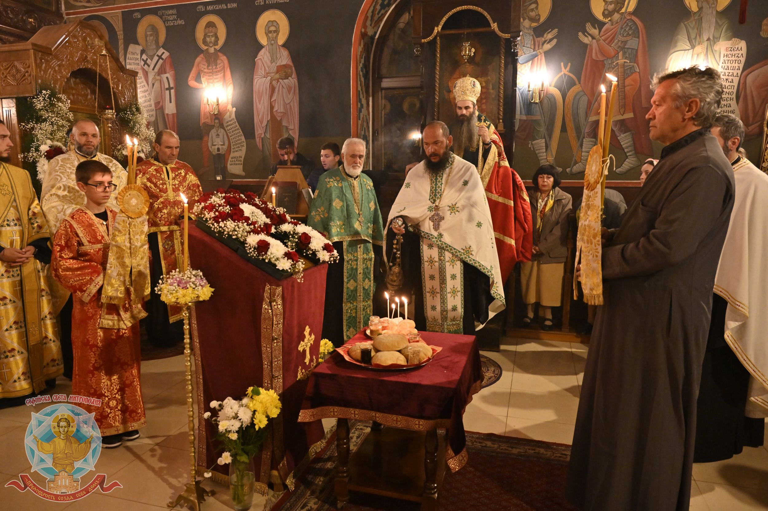 Архиерейска вечерня бе отслужена за празника на св. Петка в кв. „Орландовци“