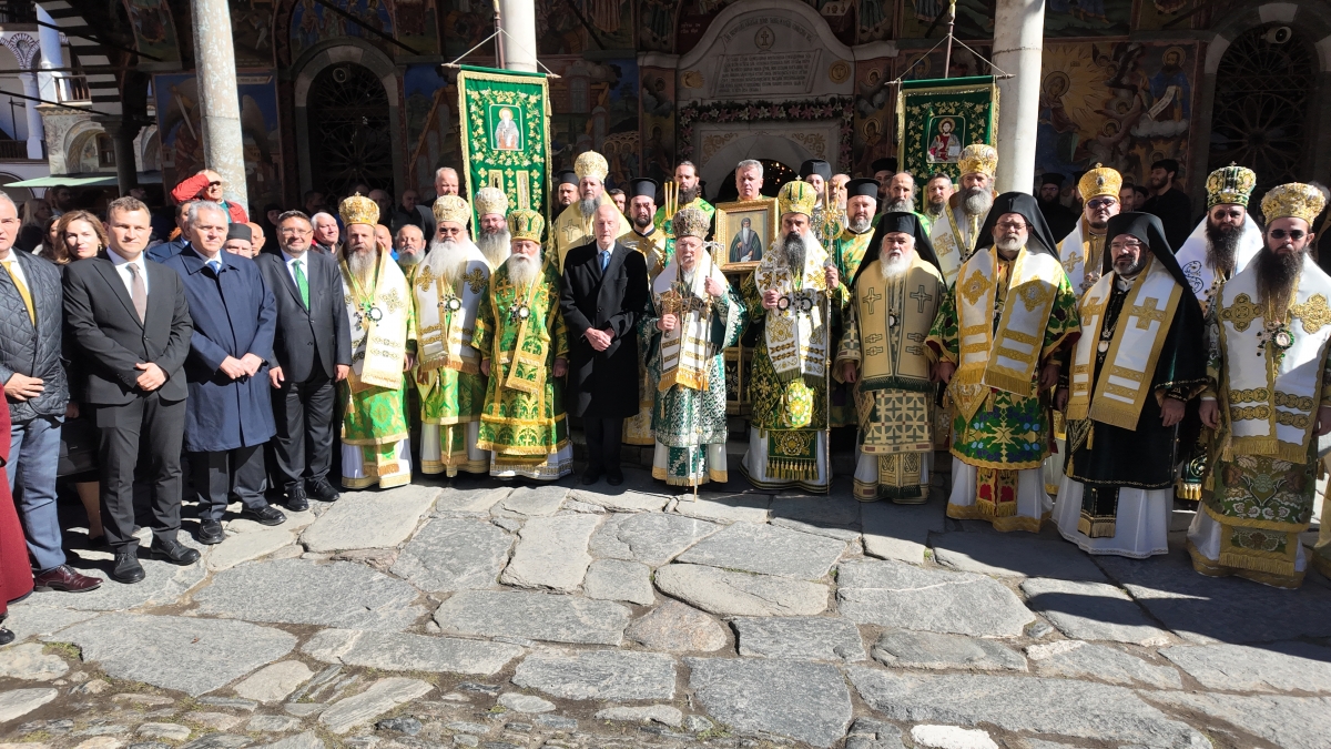Съборна патриаршеска света литургия по повод 1150 години от рождението и 1080 години от успението на св. преподобен Йоан Рилски